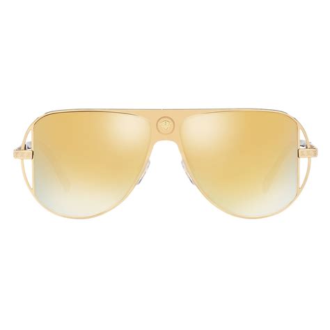 versace gold grecamania pilot sunglasses|Versace Grecamania Pilot Sunglasses for Men .